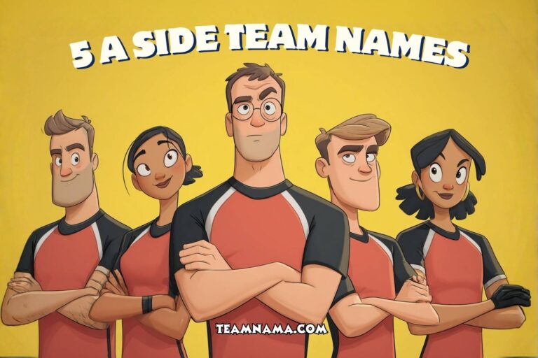 5 a side team names