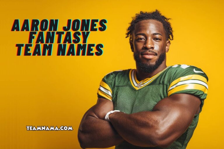 aaron jones fantasy team names
