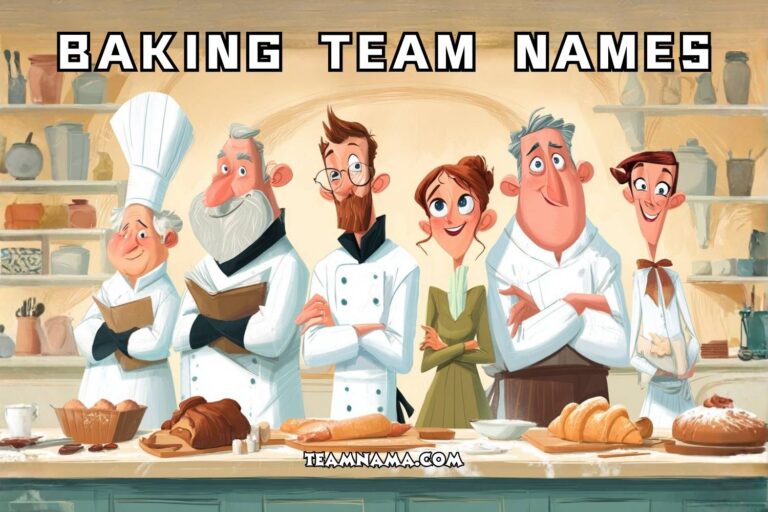 baking team names