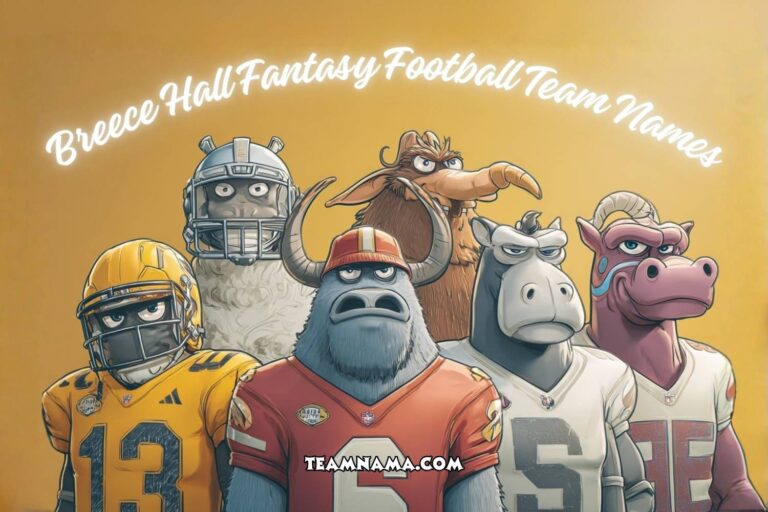 breece hall fantasy football team names