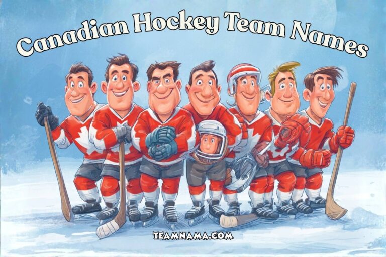 canadian hockey team names