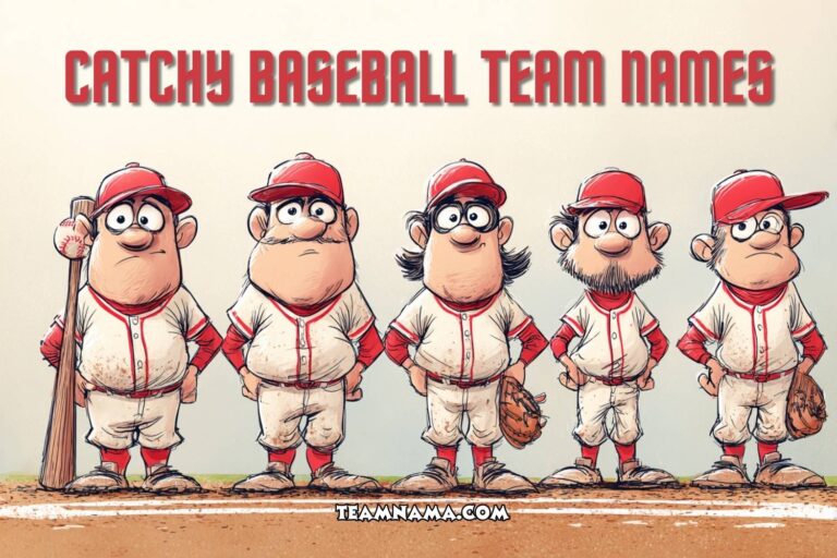 catchy baseball team names