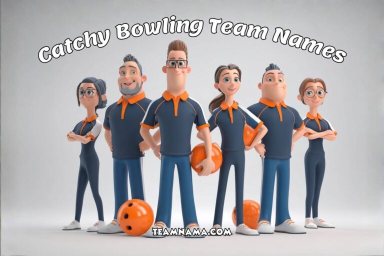 catchy bowling team names