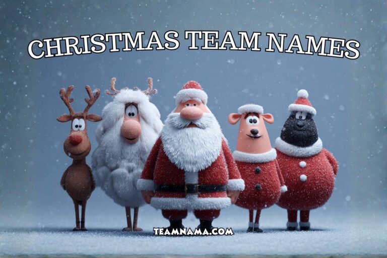 christmas team names