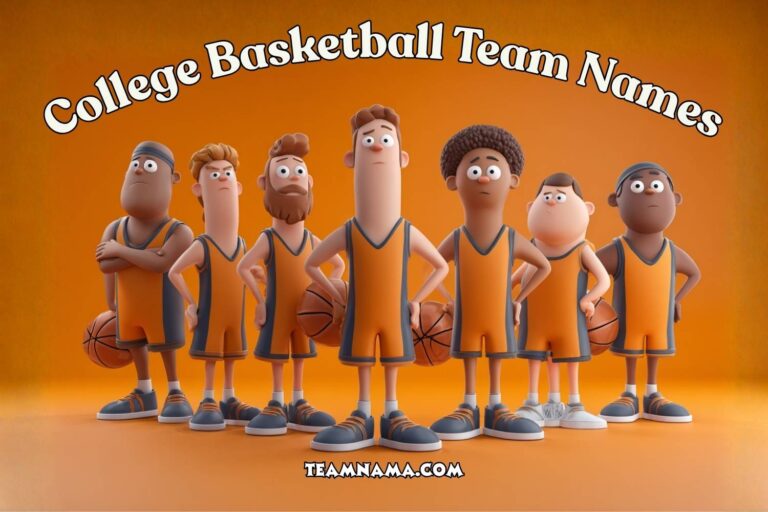 college basketball team names