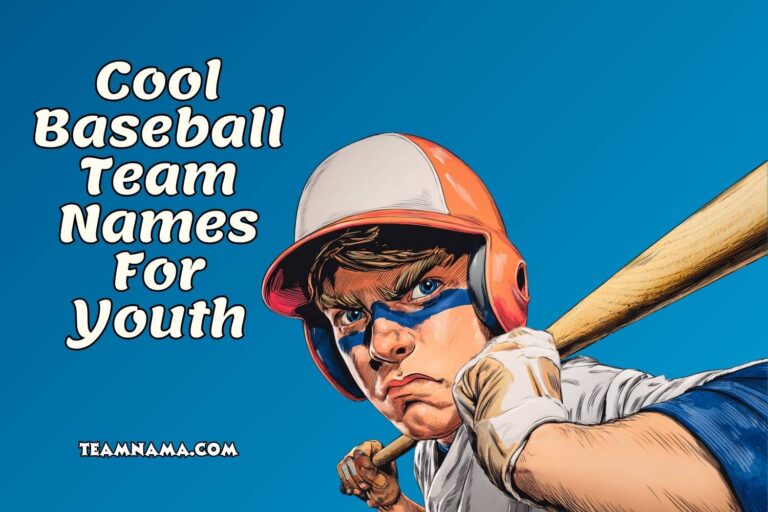 cool baseball team names for youth