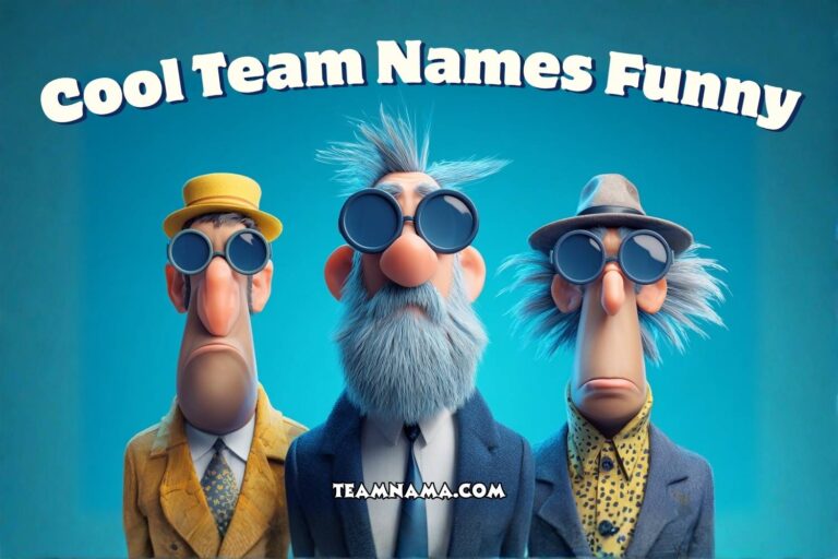 cool team names funny