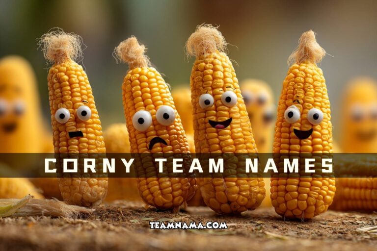 corny team names