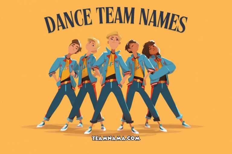 dance team names