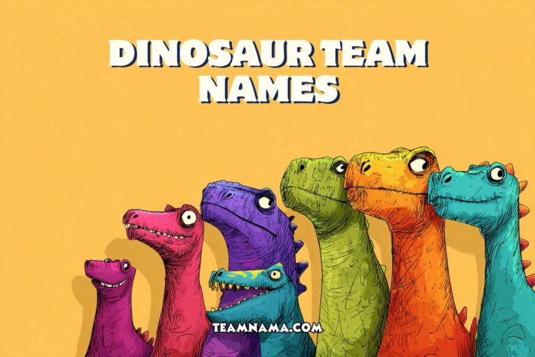 dinosaur team names