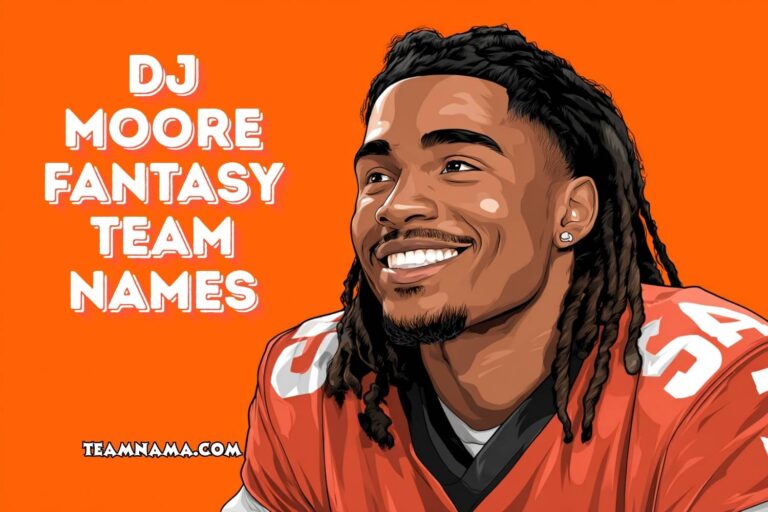dj moore fantasy team names