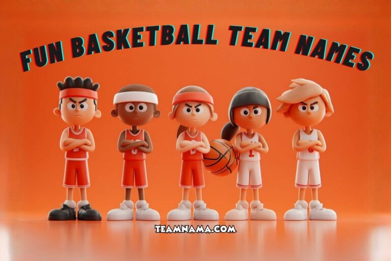 fun basketball team names
