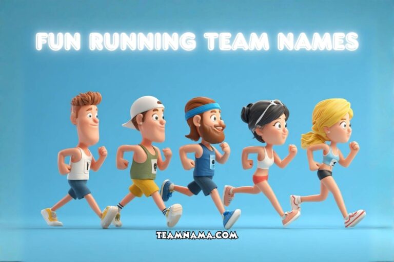 fun running team names