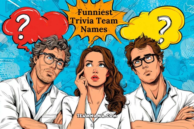 funniest trivia team names