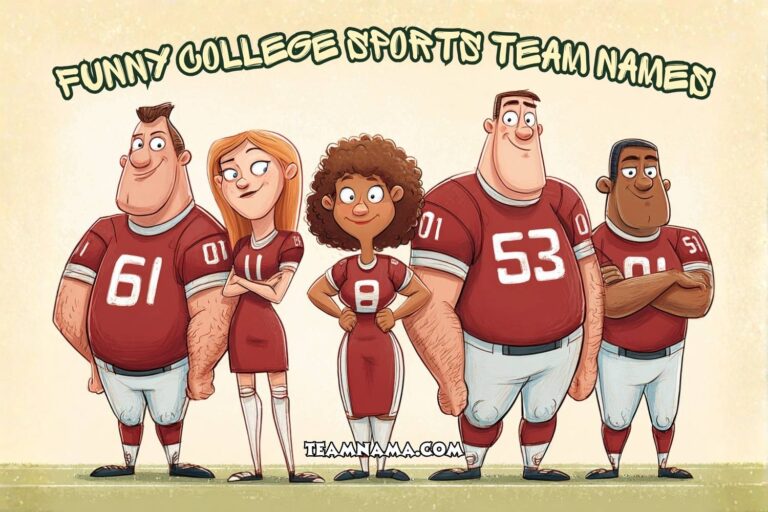 funny college sports team names