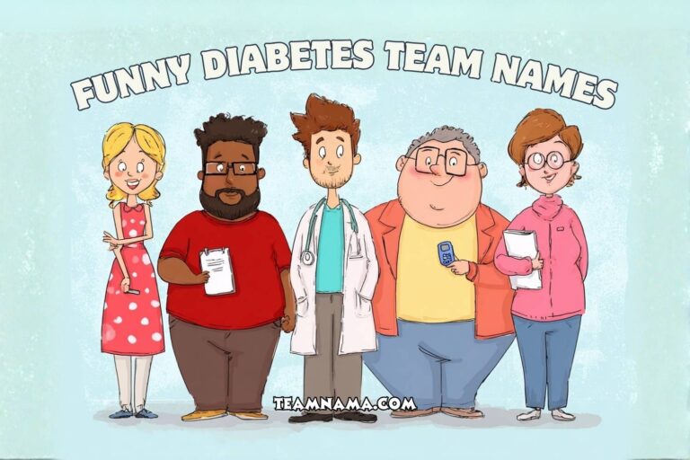 funny diabetes team names