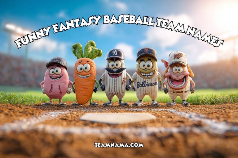 funny fantasy baseball team names