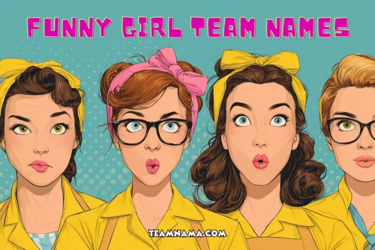 funny girl team names