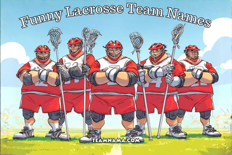 funny lacrosse team names