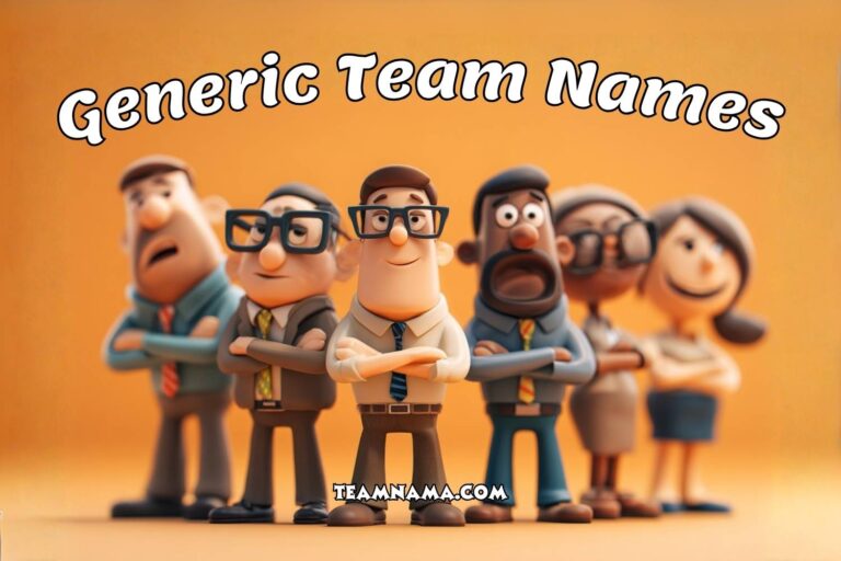 generic team names