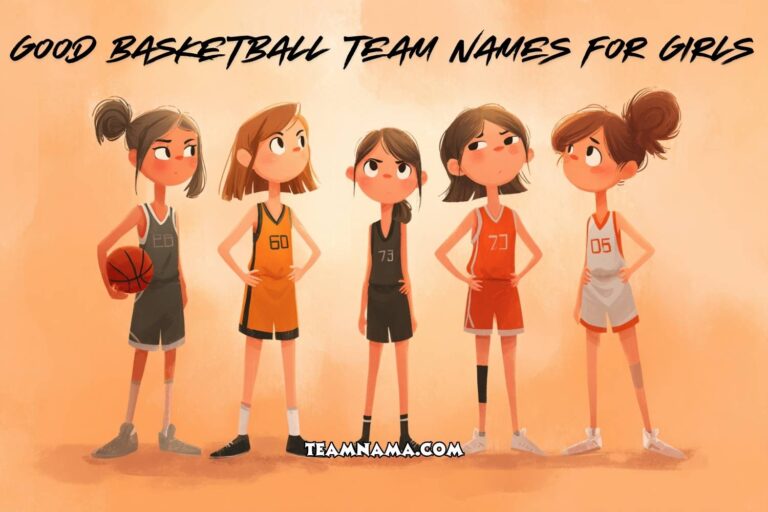 good basketball team names for girls