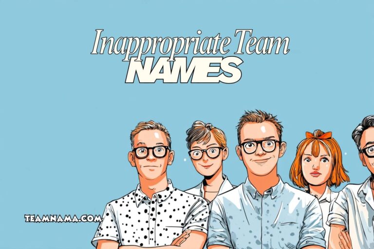 inappropriate team names