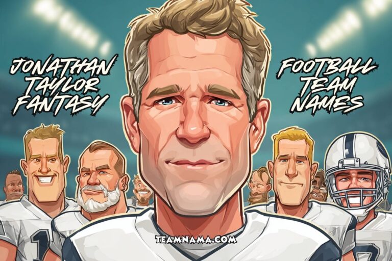 jonathan taylor fantasy football team names