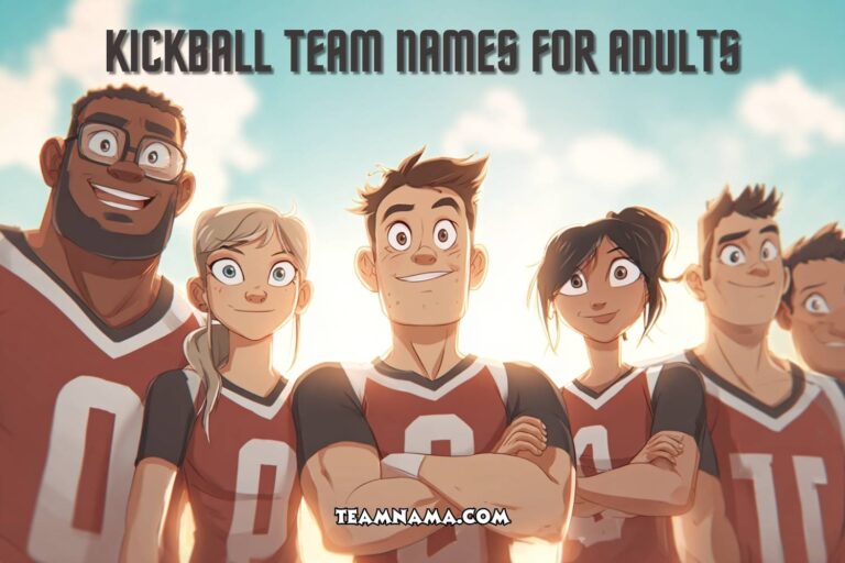 kickball team names for adults