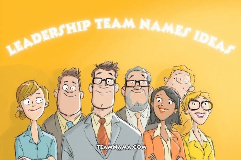 leadership team names ideas