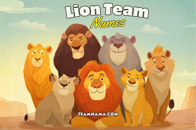 lions team names