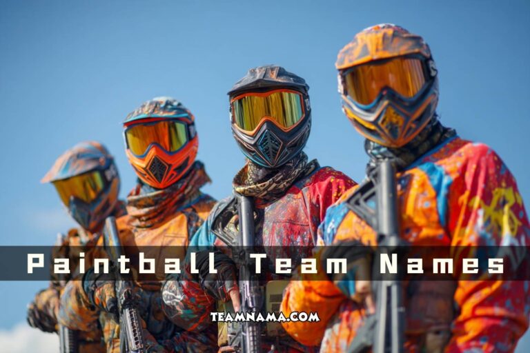paintball team names