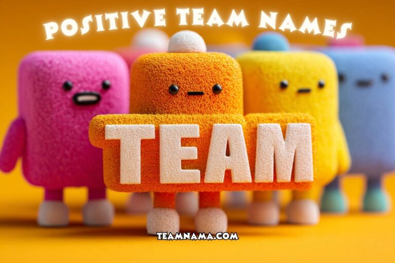 positive team names