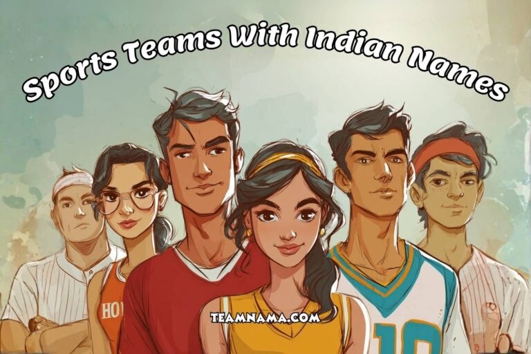 sports teams with indian names