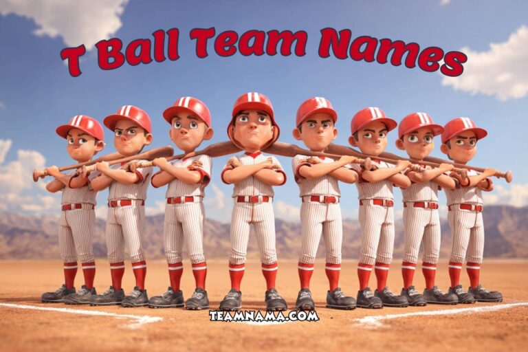 t ball team names