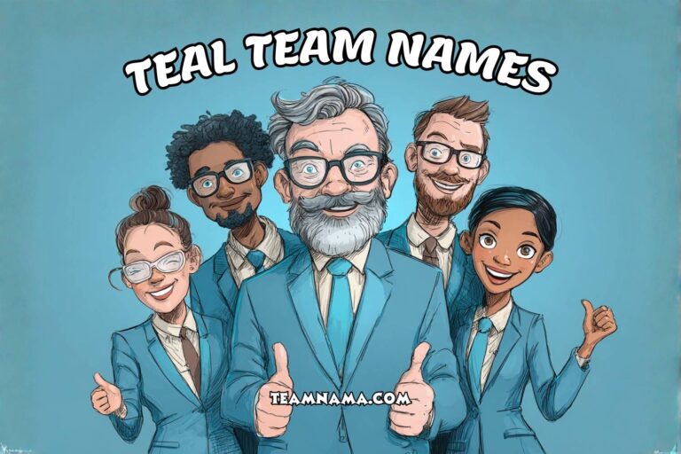 teal team names