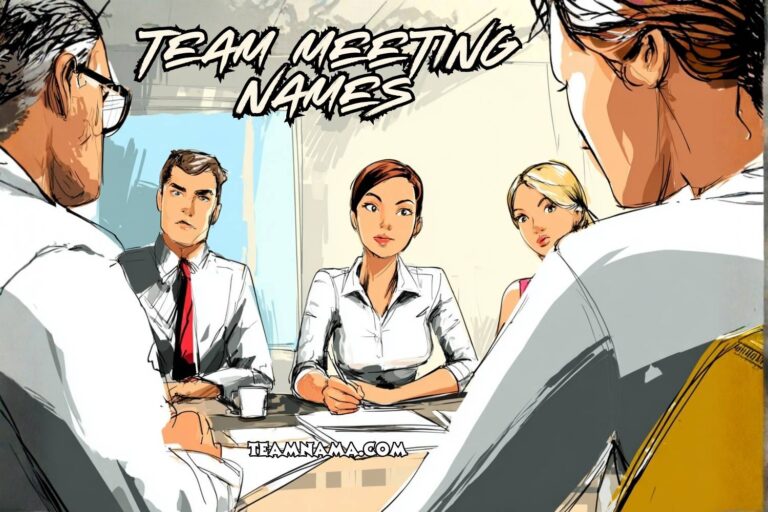 team meeting names