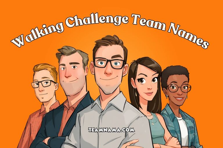 team names for 5 people