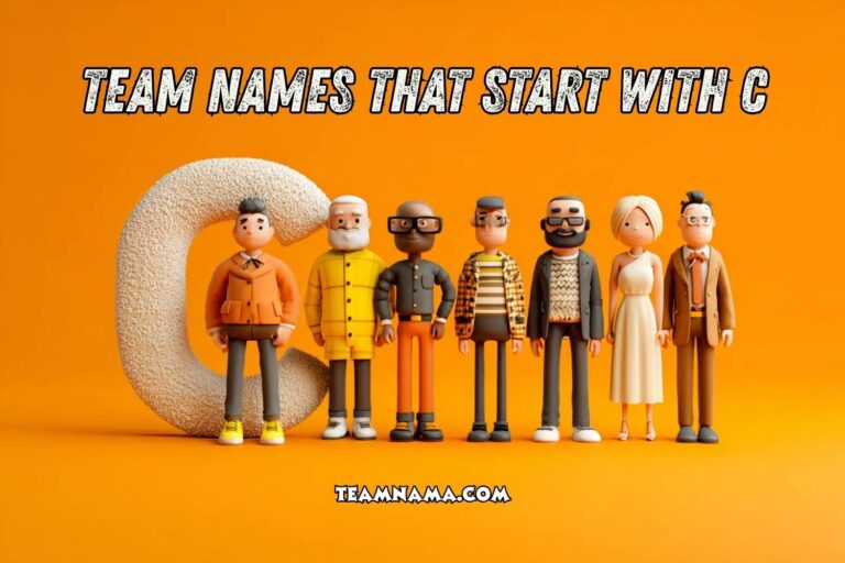 team names that start with c