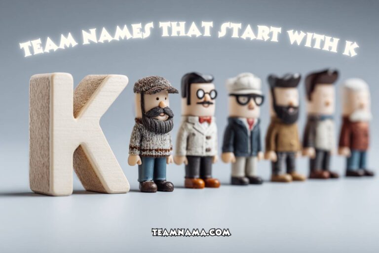 team names that start with k