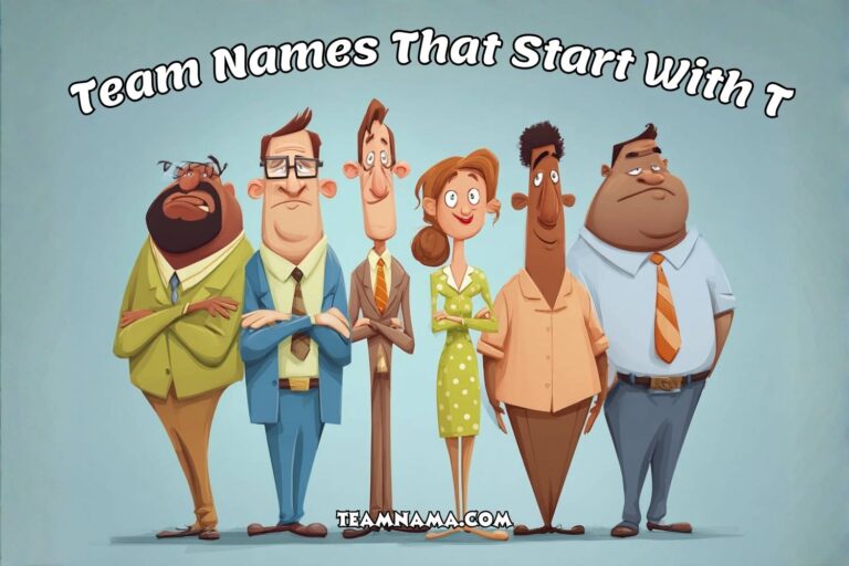 team names that start with t