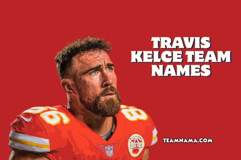travis kelce team names