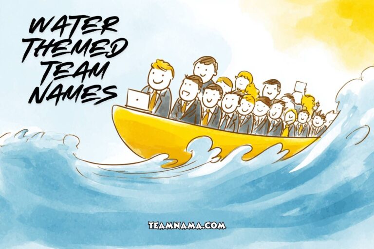 water themed team names