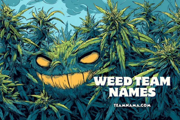 weed team names