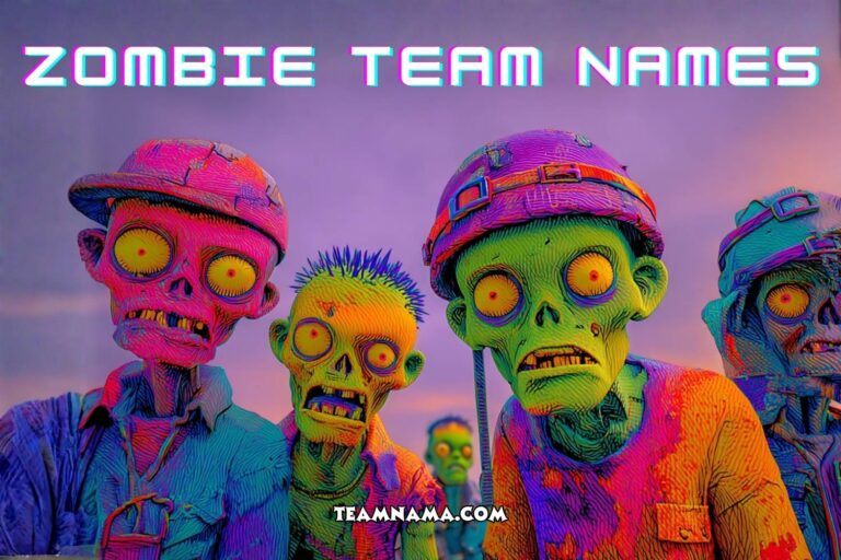 zombie team names
