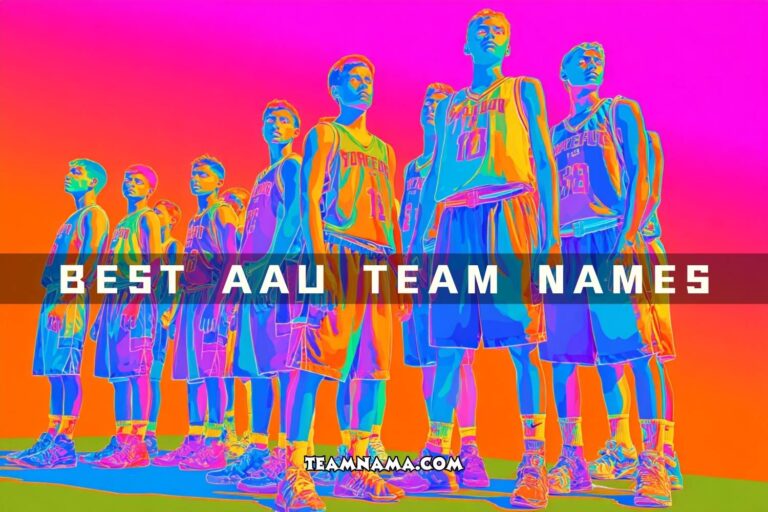 best aau team names