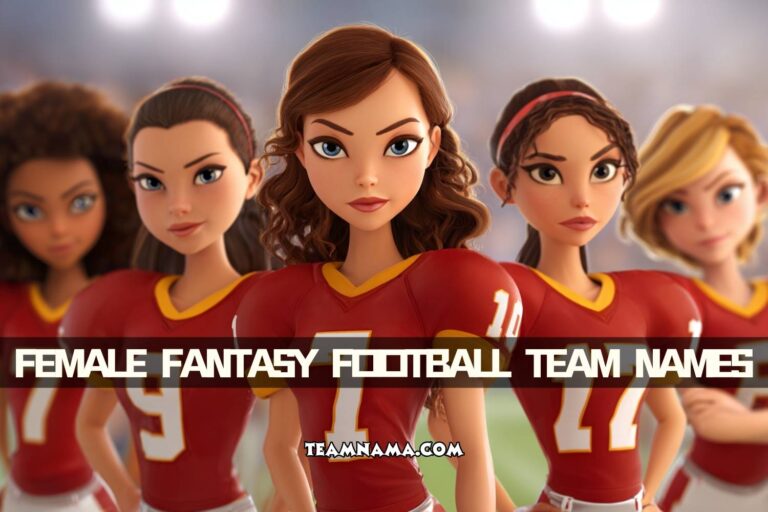 female fantasy football team names
